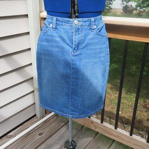 Nine West Vintage America Denim Skirt - Size 8/29